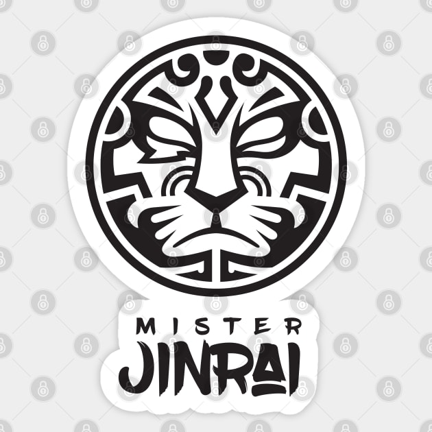 Mister Jinrai Logo #2 Sticker by Mister Jinrai